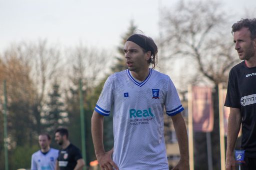 Alessandro Puerini of Krakow Dragoons FC vs Podgórze
